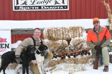Cliff Shephard group on a late season pheasant hunt.